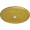 Ekena Millwork Palmetto Ceiling Medallion (Fits Canopies up to 7 5/8"), 31 1/2"OD x 3 5/8"ID x 1 3/4"P, Rich Gold CM31PMRGS - alternate 2